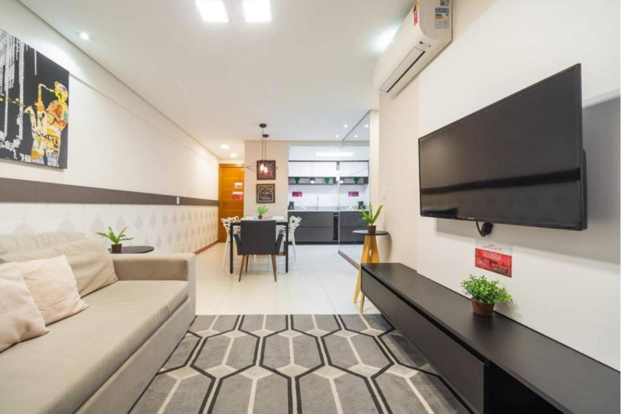 Lindo Apto De 2 Quartos Em Gramado - Ed Paradiso Eksteriør billede